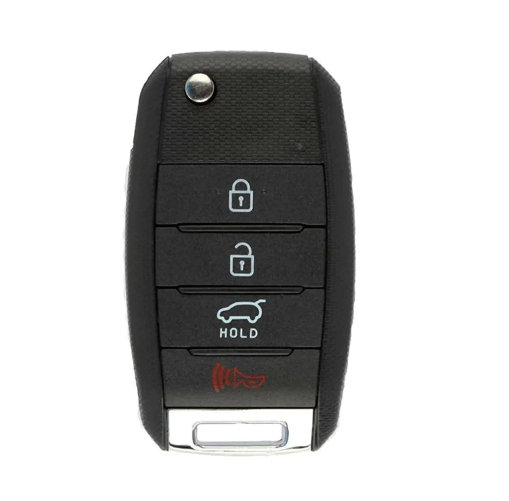 2018 Kia Sorento Flip Key Fob 4B FCC# OSLOKA-910T (UM) - OEM New Questions & Answers