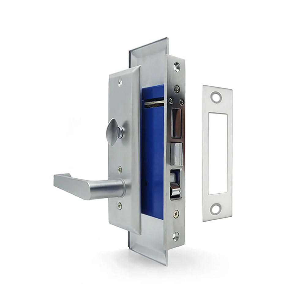 ECS HARDWARE - Durable Heavy Duty Mortise Lockset with Lever 26D Satin Chrome - 2-1/2″ Backset Entrance - Right Handed Questions & Answers