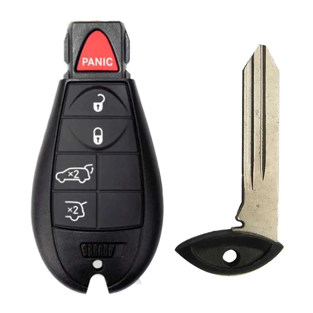 2008 Jeep Grand Cherokee Fobik Key 5B FCC# IYZ-C01C - Aftermarket Questions & Answers