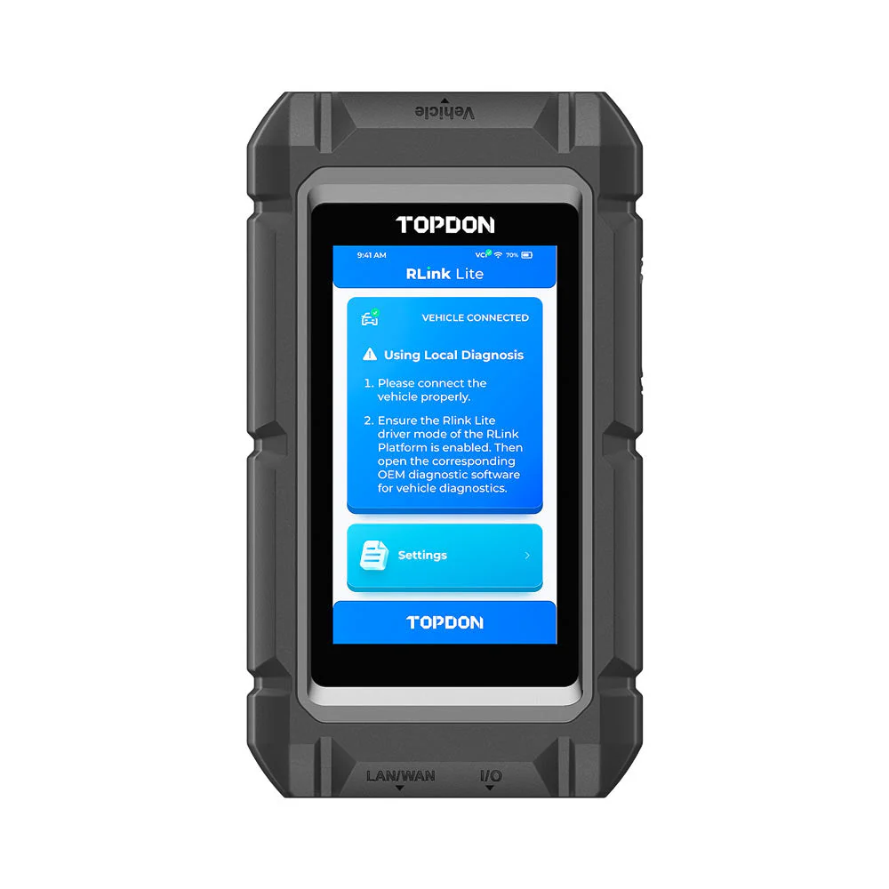 TOPDON RLink Lite J2534 Compliant Passthrough Programming and Diagnostic Tool Questions & Answers