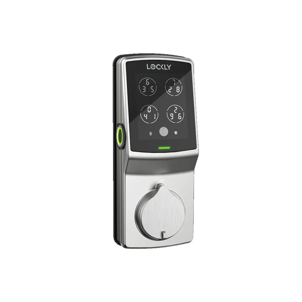 Lockly Pro - PGD728WP - Secure PRO Biometric Electronic Deadbolt with Fingerprint Reader and Bluetooth Smart Lock - Wi-Fi Hub - Fire Rated - Satin Nickel Questions & Answers