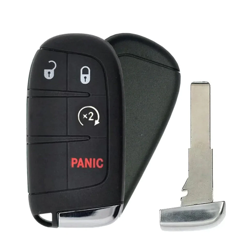 2018 Jeep Compass Smart Key 4B Fob W/ Remote Start FCC# M3N-40821302 - Aftermarket Questions & Answers