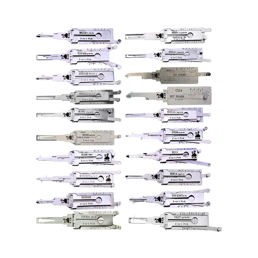 Original Lishi Complete Automotive Starter Pack with 20 Tools Questions & Answers