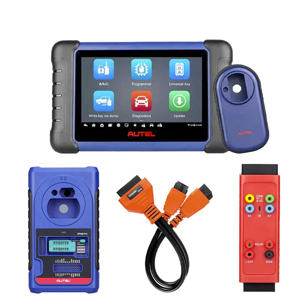 Autel MaxiIM IM508S Key Programming and Diagnostic Tool with GBOX3 XP400 PRO and Chrysler 12+8 Cable Questions & Answers