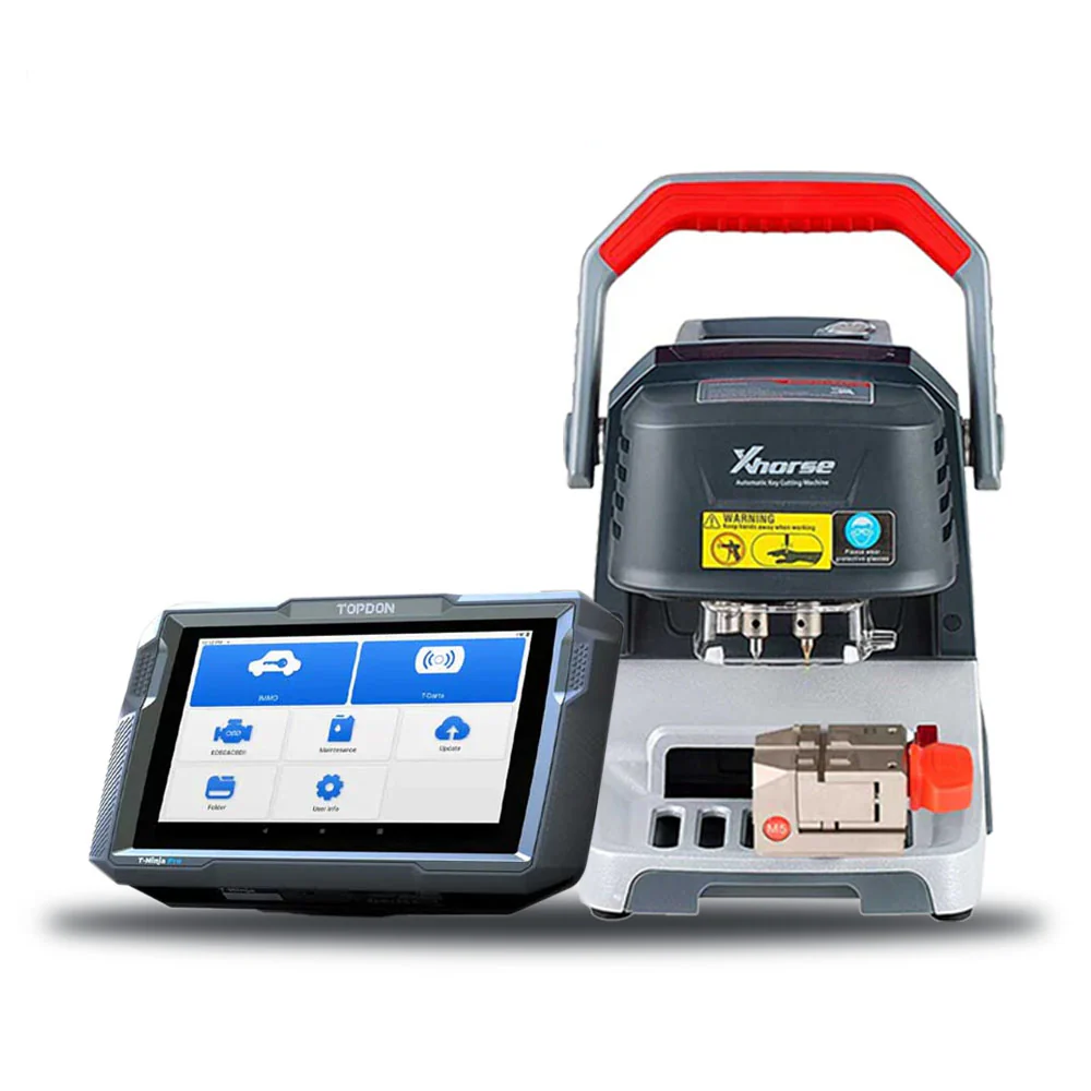 Xhorse Condor Dolphin XP005 Key Cutting Machine and TOPDON T-Ninja Pro - 8" Automotive Key Programmer Questions & Answers