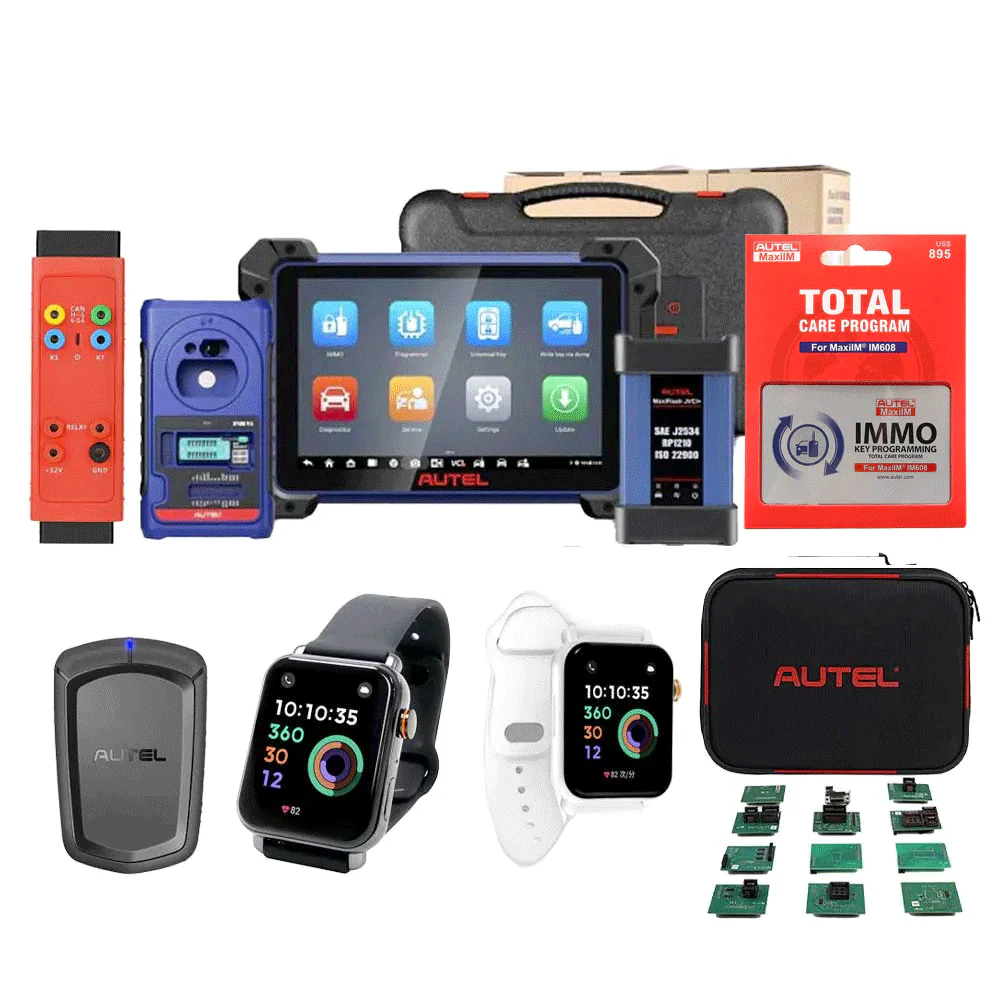 Autel MaxiIM IM608 PRO II (2-Year Update), G-BOX3, IMKPA, APB112 and OTOFIX Programmable Smart Key Watch (White and Black) Questions & Answers