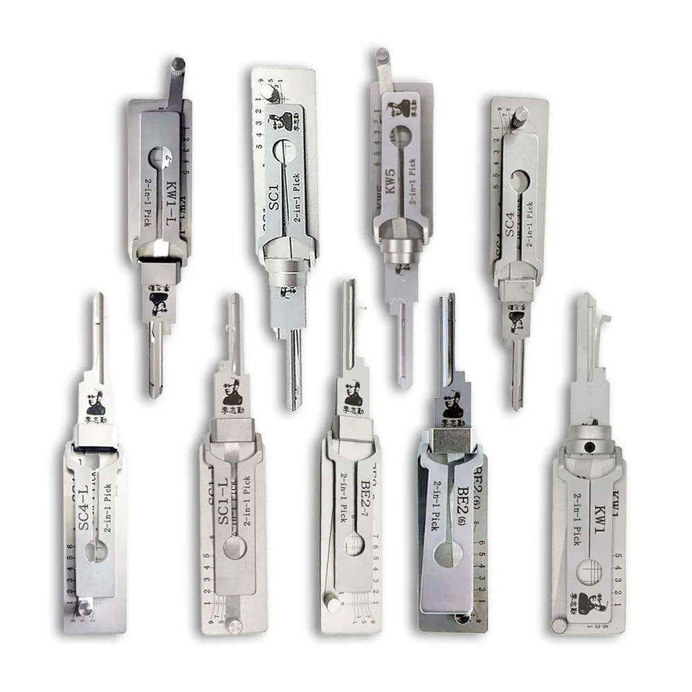 Original Lishi Tools Complete Residential Bundle KW1, KW1-L, KW5, SC1, SC1-L, SC4, SC4-L, BE2-6, BE2-7 Questions & Answers