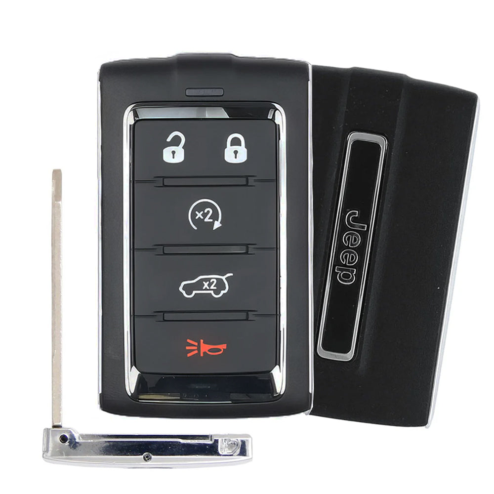 2024 Jeep Grand Cherokee Smart Key 5B Fob FCC# 2BAHD-KFW1 - 68577124AB Questions & Answers