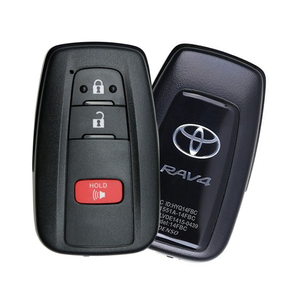 2019 - 2021 Toyota RAV4 Smart Key Fob 3B FCC# HYQ14FBC - 0351 (Unlocked) - 8990H-0R010 Questions & Answers