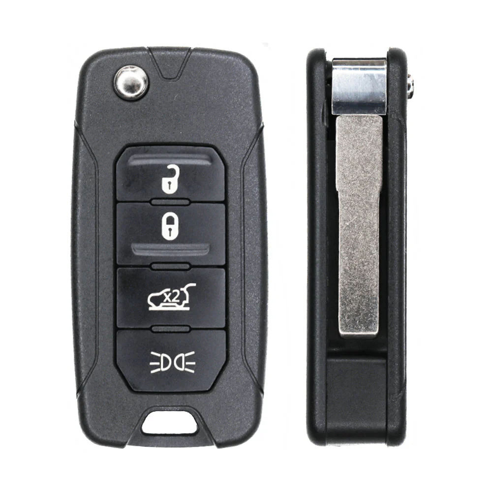 2015 - 2021 Jeep Renegade Fiat 500X Flip Key Fob 4B FCC# 2ADFTFI5AM433TX Questions & Answers