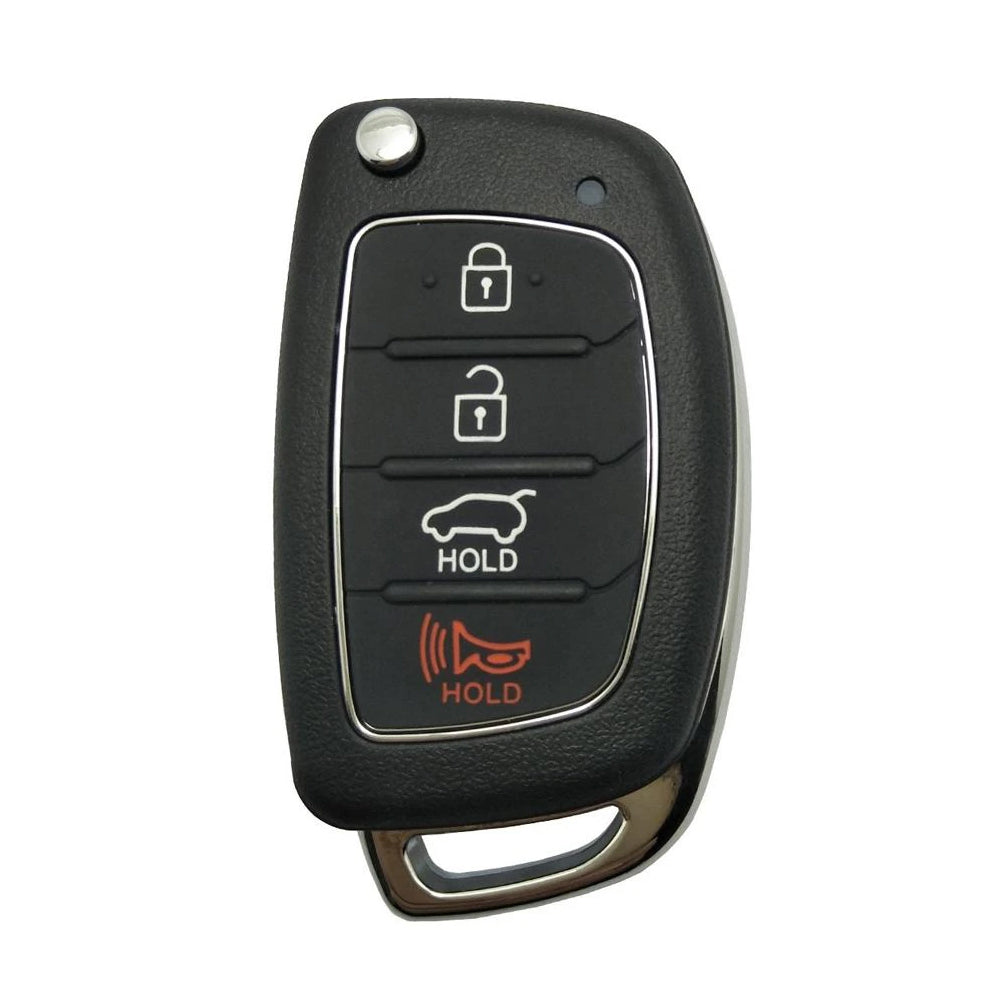 2017 - 2018 Hyundai Santa Fe Flip Key Fob 4B FCC# TQ8-RKE-4F31 - 95430-2W110 Questions & Answers