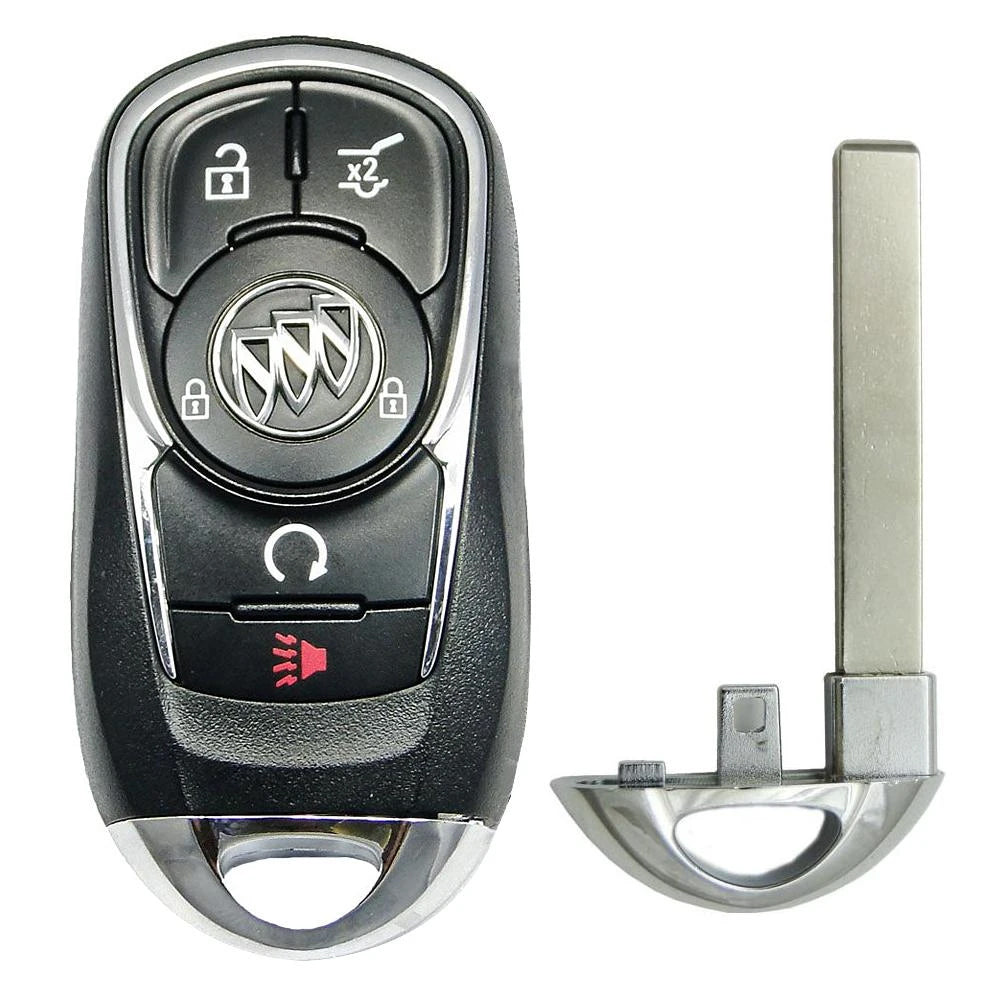 2016 - 2020 Buick Envision Smart Key 5B Fob W/ Hatch & Remote Start FCC# HYQ4AA - 13532385 Questions & Answers