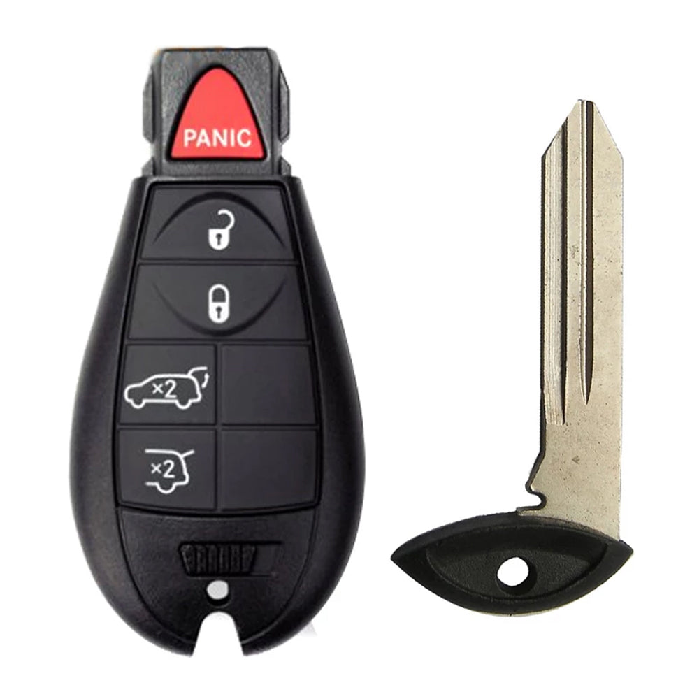 2011 - 2013 Jeep Grand Cherokee Smart Fobik Key 5B FCC# IYZ-C01C - 68051665AB, 68051665AC Questions & Answers