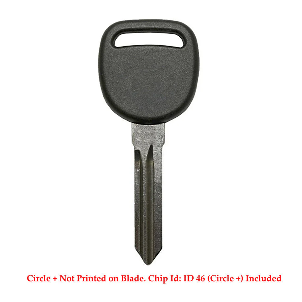 2005 - 2017 GM Transponder key - ID46 - Chip (Circle+) - Z Keyway - B111-PT Questions & Answers