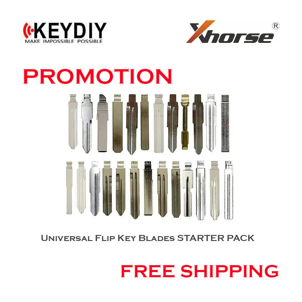 Keydiy Xhorse Universal Remotes Flip Key Blades Sarter Pack Questions & Answers