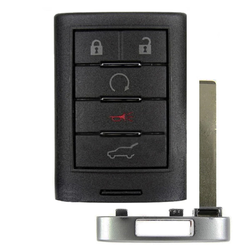2010 - 2015 Cadillac SRX Smart Key 5B W/ Hatch & Remote Start Fob FCC# NBG009768T - 22865375 Questions & Answers