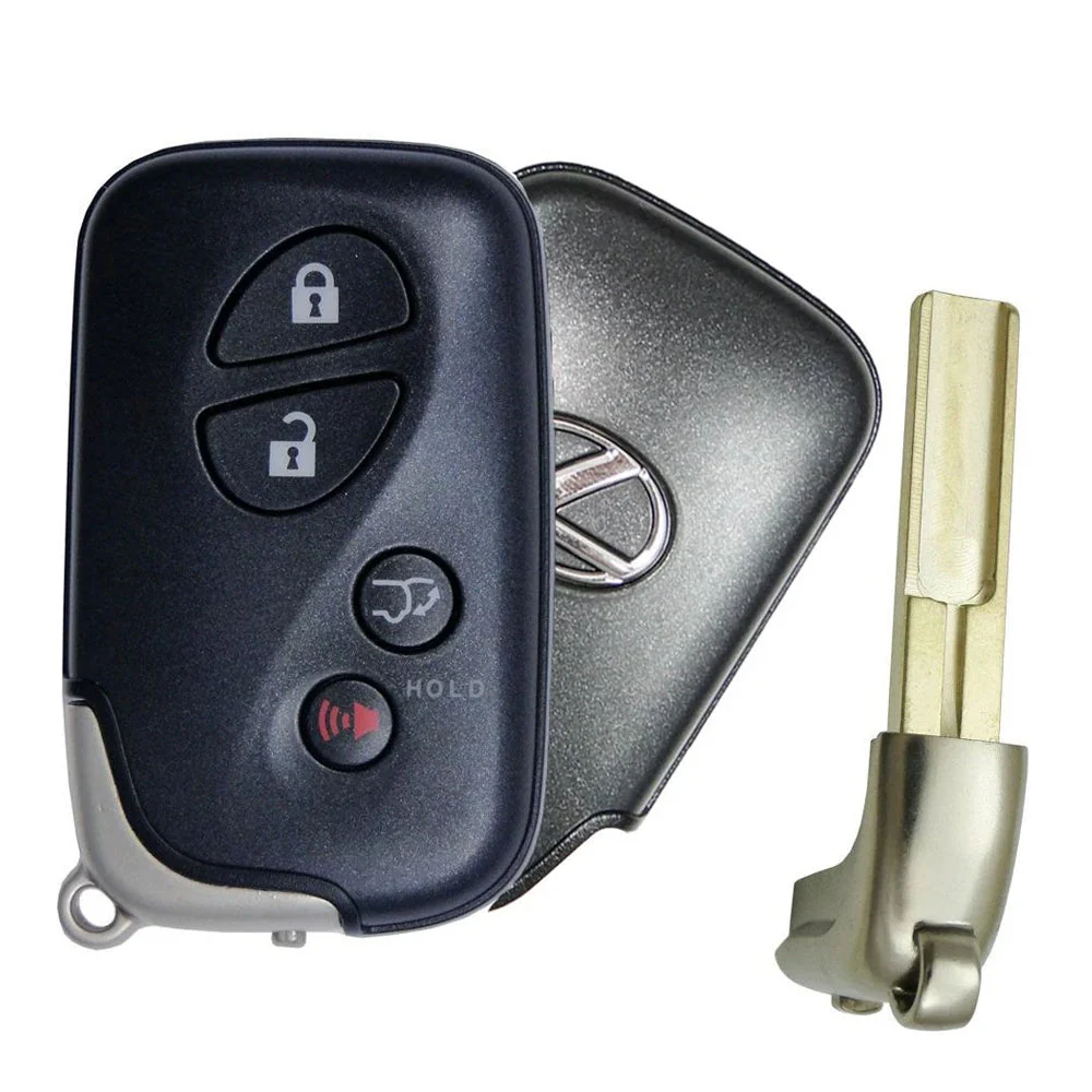 Smart Remote Key Fob Compatible with Lexus 2009 2010 2011 2012 2013 2014 2015 4B FCC# HYQ14AEM Questions & Answers