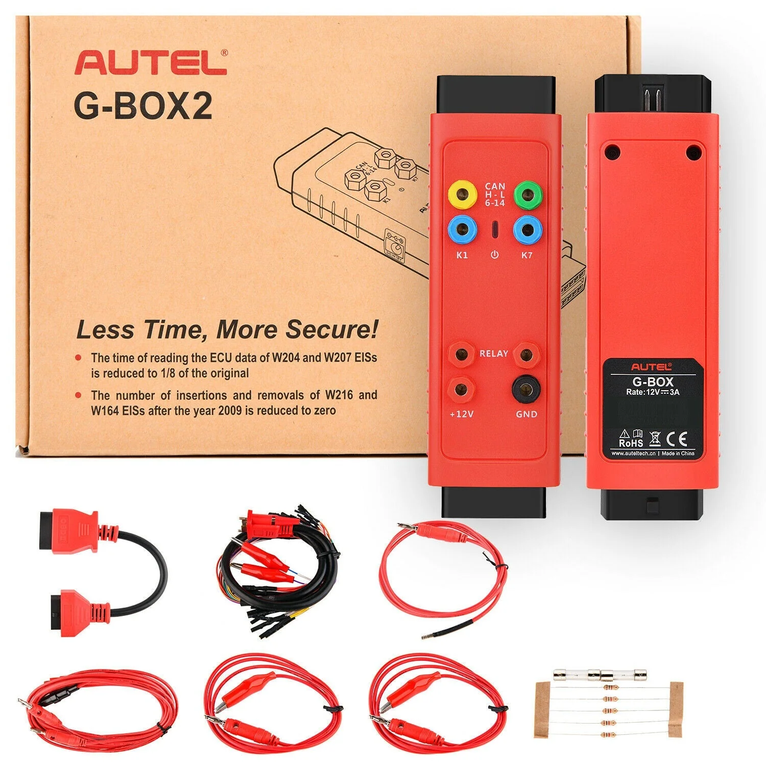 Autel G-BOX2 Key Programming Adapter for Mercedes and BMW Vehicle for Autel IM508 / IM608 Questions & Answers