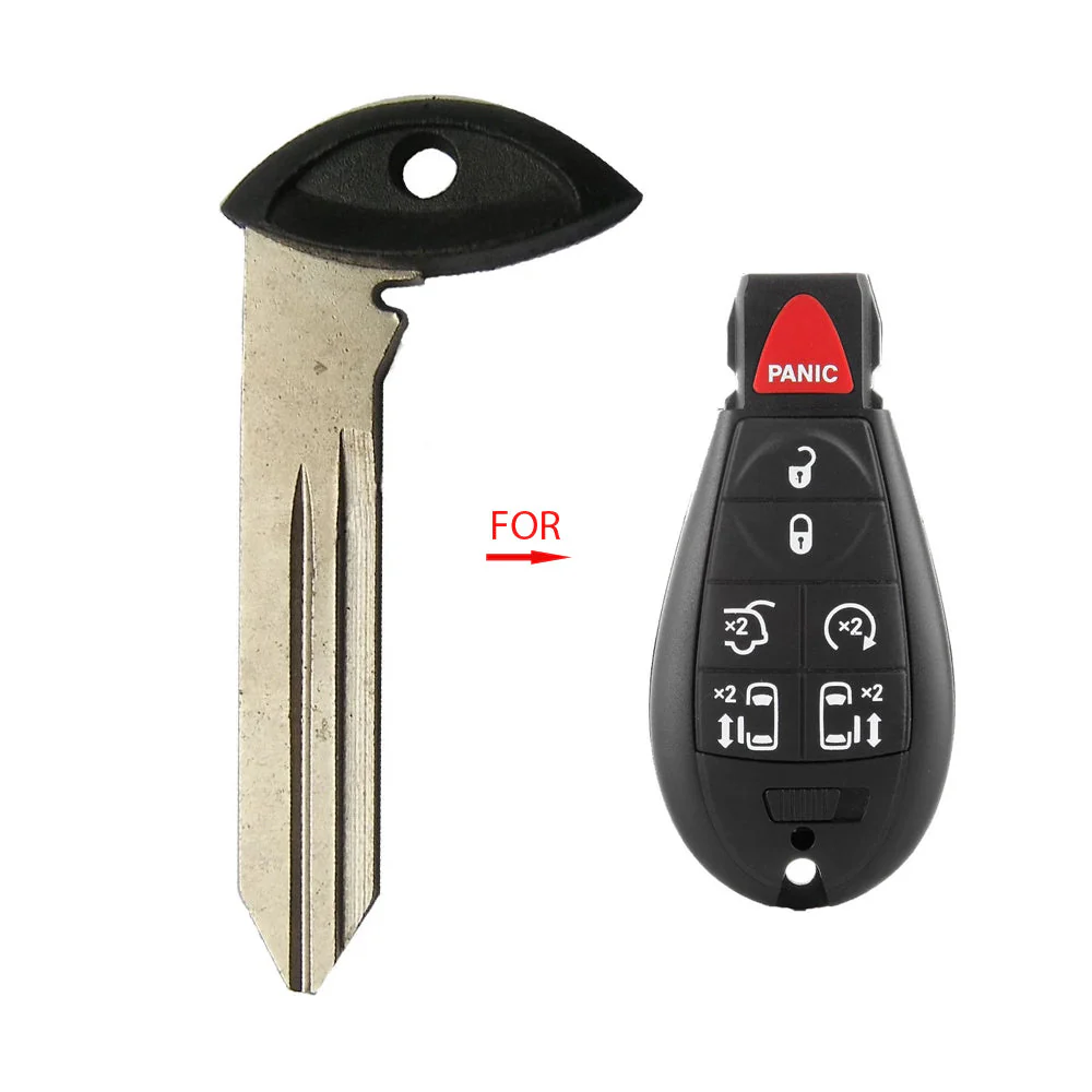 2008 - 2024 Chrysler Dodge Jeep Fobik Emergency Key Questions & Answers