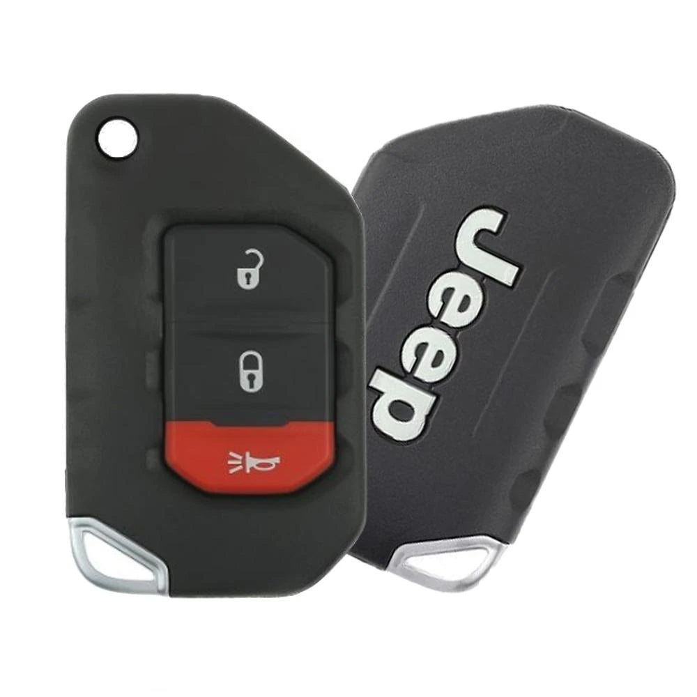 2018 - 2024 Jeep Smart Flip Key Fob 3B FCC# OHT1130261 - 68416782AA Questions & Answers