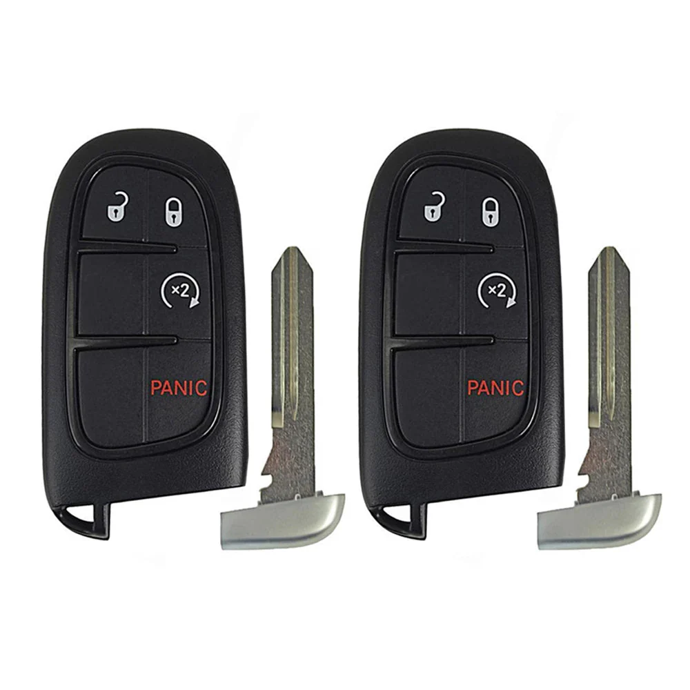 2014 - 2023 Jeep Cherokee Smart Key 4B Fob FCC# GQ4-54T (2 Pack) Questions & Answers