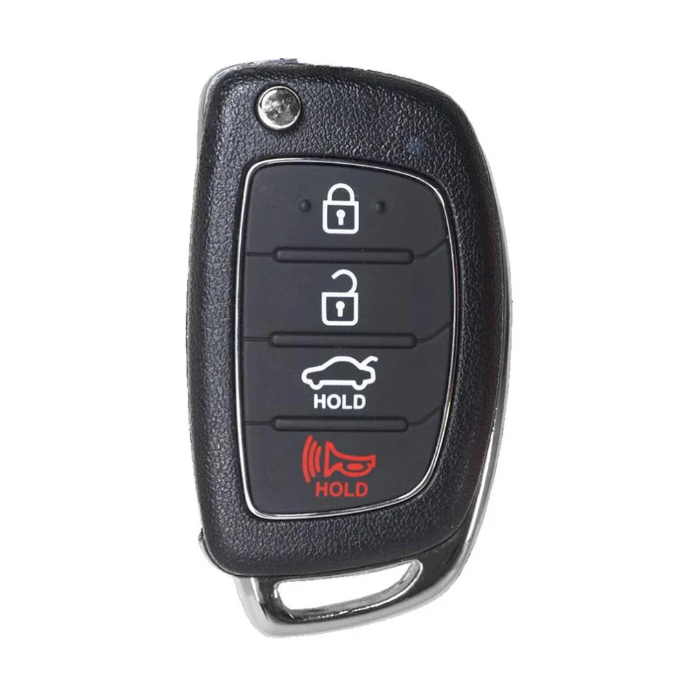 2015 - 2017 Hyundai Sonata Flip Key Fob 4B FCC# TQ8-RKE-4F16 Questions & Answers