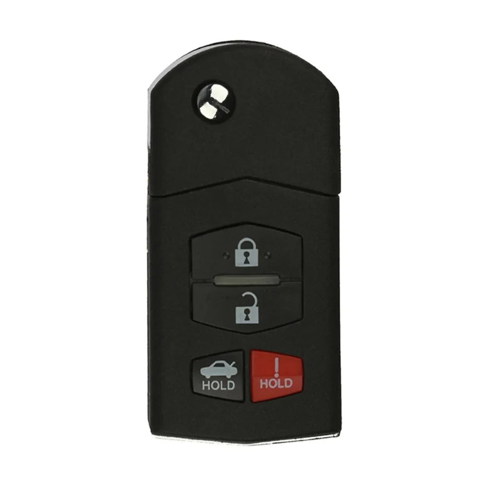 Remote Flip Key Fob Compatible with Mazda 2009 2010 2011 2012 2013 2014 2015 4B FCC# BGBX1T478SKE12501 Questions & Answers