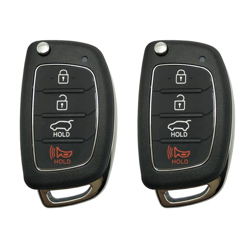 2016 - 2019 Hyundai Tucson Remote Flip Key 4B FCC# TQ8-RKE-4F25 (2 Pack) Questions & Answers