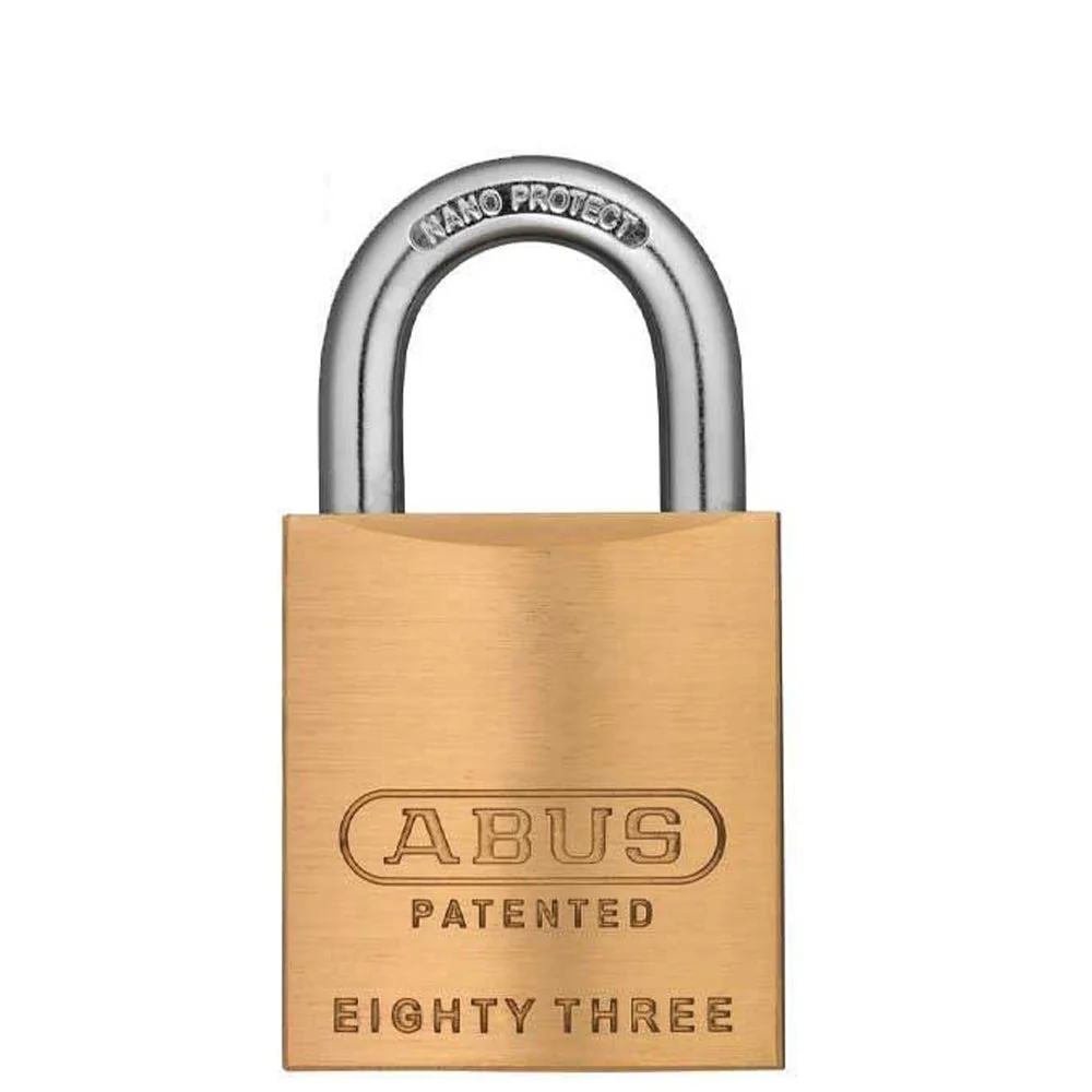 ABUS - 83/45-300 - Premium Loaded Brass Padlock - S2 - Schlage C - 5/6 Pin - Rekeyable - 1-53/64" Width Questions & Answers