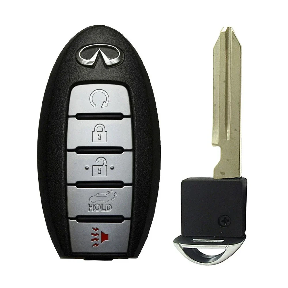 2013 - 2017 Infiniti JX35 QX60 Smart Key 5B W/ Hatch & Remote Start Fob FCC# KR5S180144014 - 285E3-9NB5A Questions & Answers