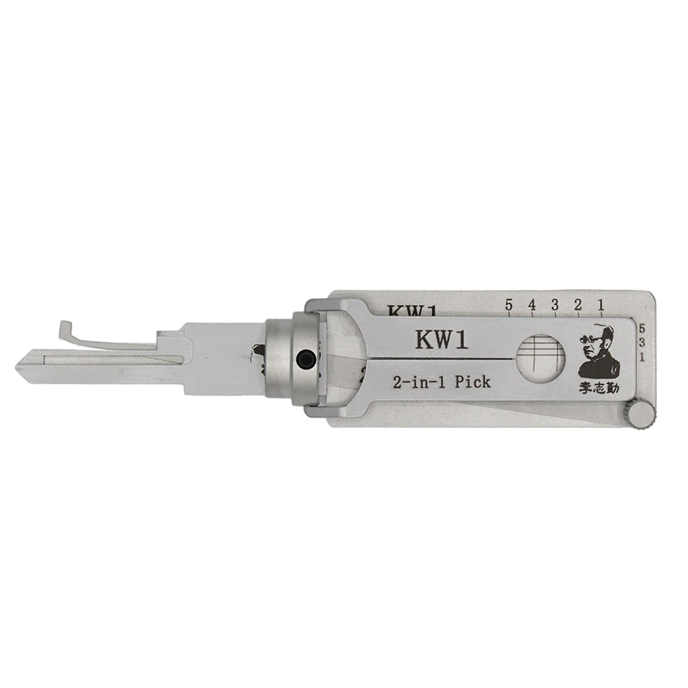 Original Lishi KW1 2-in-1 Tool for Kwikset keyway KW1 5 Pins Locks Questions & Answers