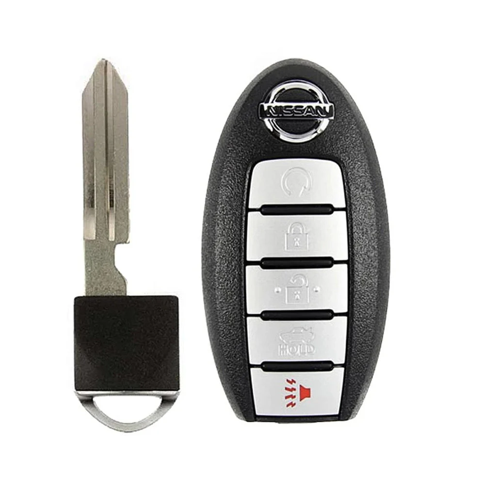 2013 - 2015 Nissan Altima Smart Key w/ Remote Start 5 Buttons Fob FCC# R5S180144014 Questions & Answers