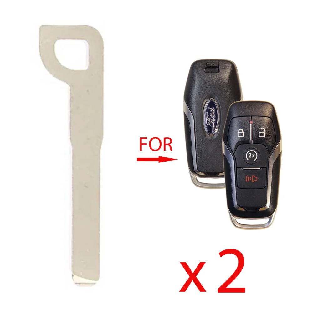 2013 - 2018 Ford Lincoln Emergency Key Blade (2 Pack) Questions & Answers