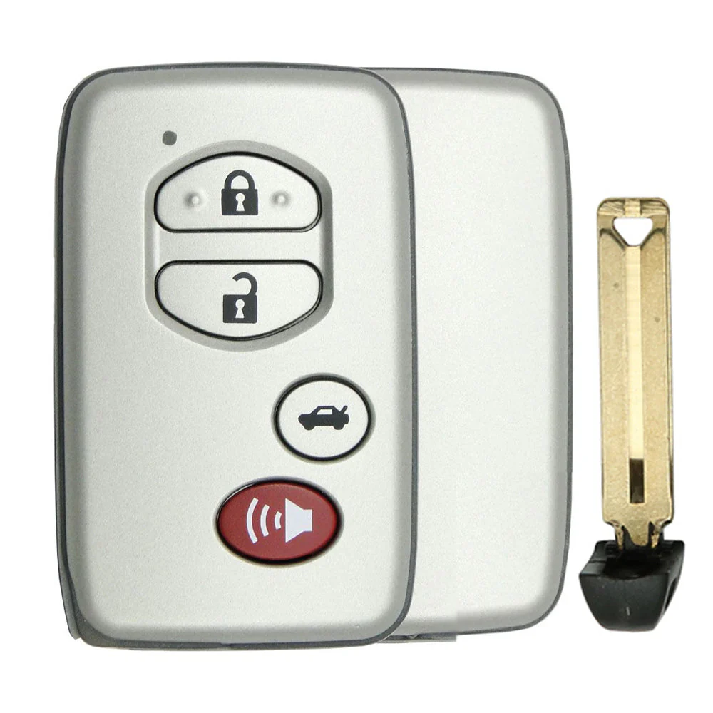 2007 - 2016 Toyota Smart Key Silver Shell 4B with FCC# HYQ14AAB/ HYQ14AEM/ HYQ14ACX Questions & Answers