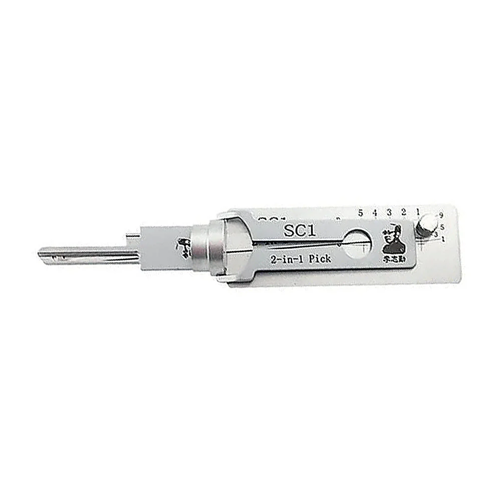 Original Lishi 5Pin Schlage Anti Glare 2-in-1 Pick & Decoder Residential SC1 Questions & Answers