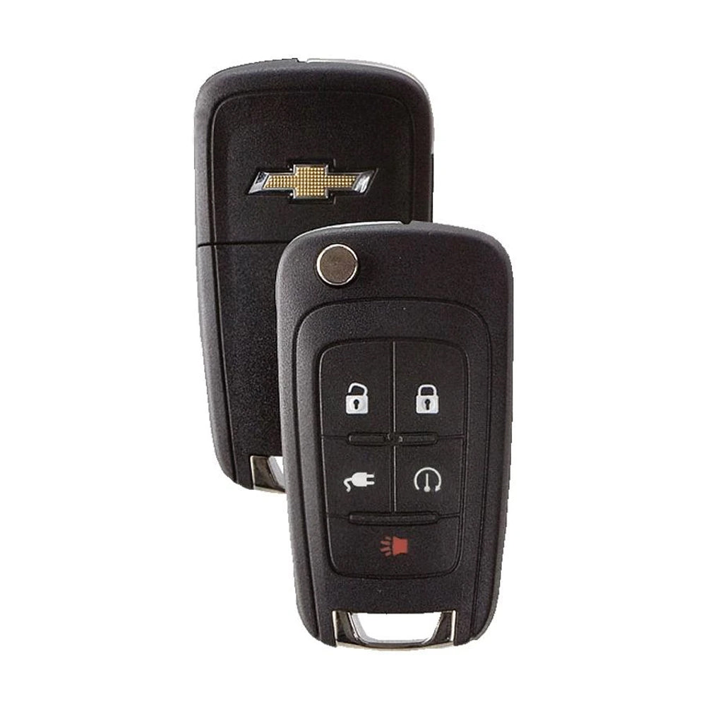 2011 - 2015 Chevrolet Volt Flip Key Fob 5B PEPS FCC# P4O9MK74946931 - 22755321 Questions & Answers
