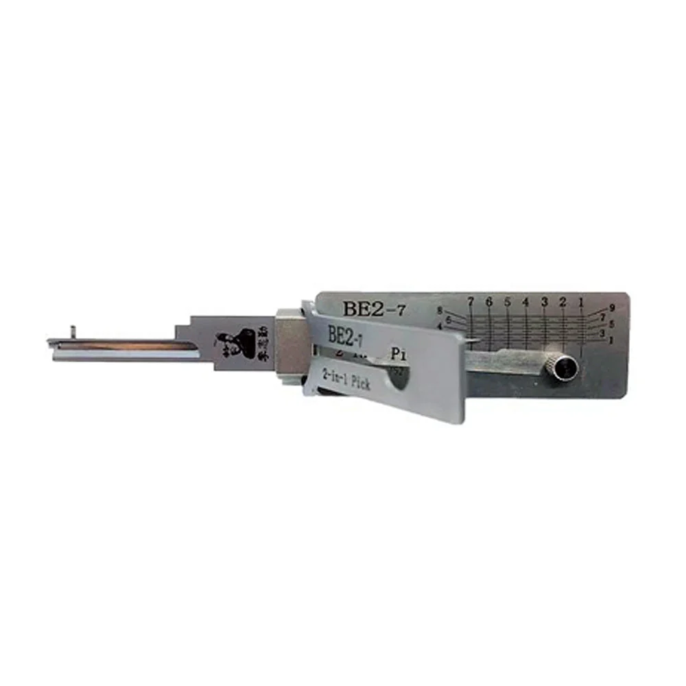 Original Lishi Anti Glare 2-in-1 Pick & Decoder BEST A Residential BE2 7-Pin Questions & Answers