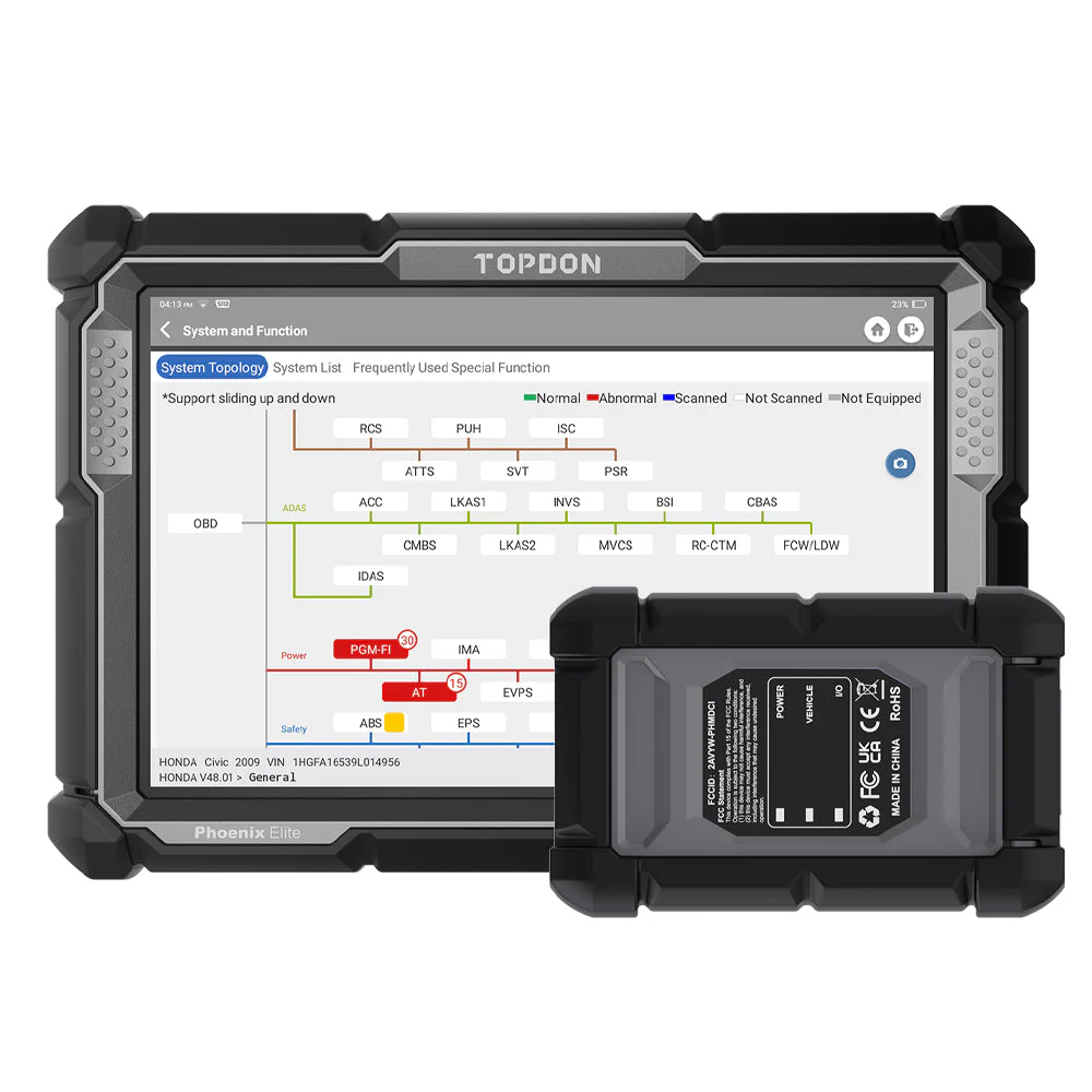 TOPDON - Phoenix Elite - Professional Diagnostic Scanner Questions & Answers