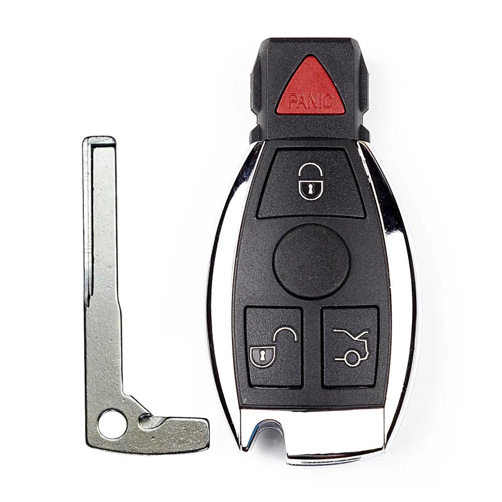 Smart Remote Key Fob for Mercedes Benz 1997 - 2014 4B W/ Panic FCC# IYZ-3312 Questions & Answers