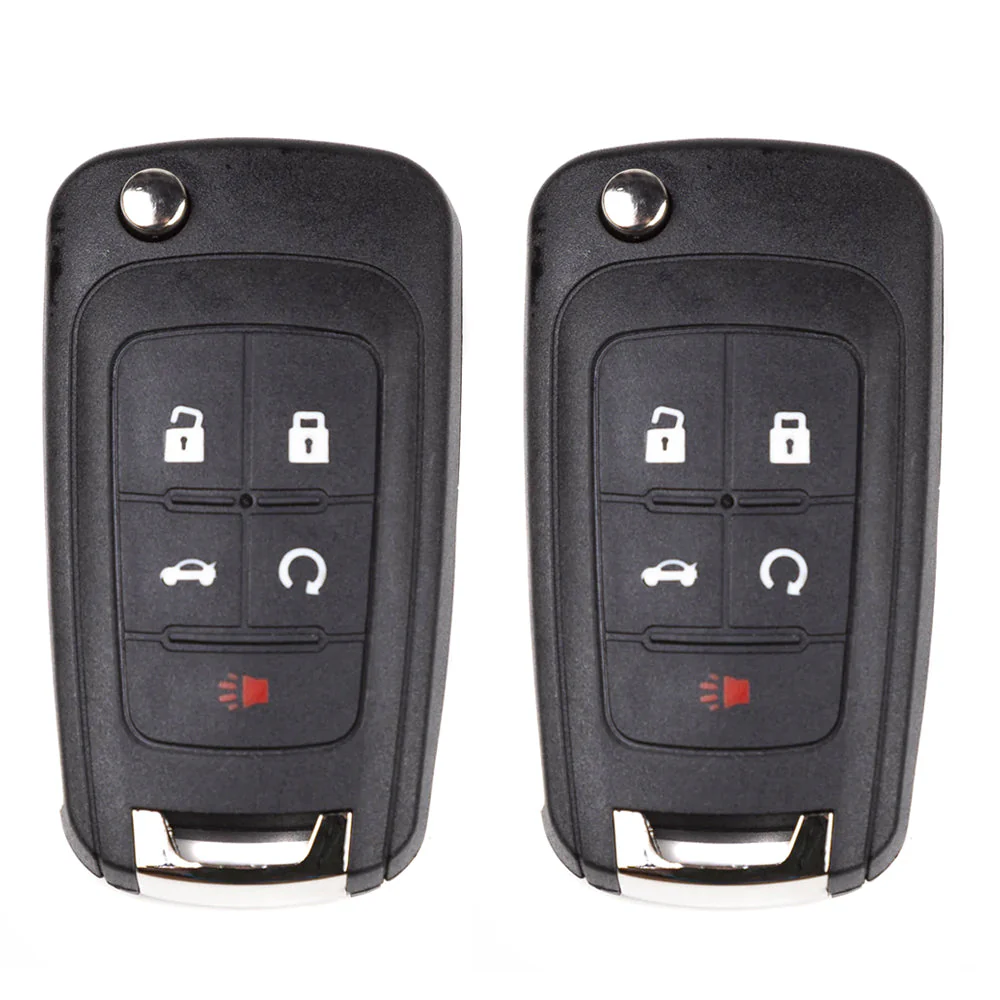 AKS KEYS Aftermarket 2010 - 2021 Chevrolet Flip Key 5B FCC# OHT01060512 (2 Pack) Questions & Answers