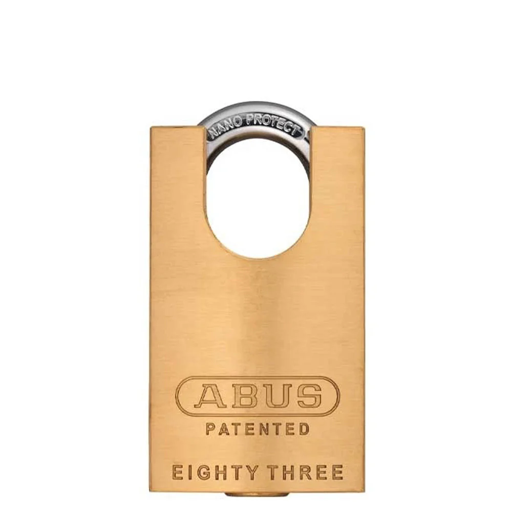 ABUS - 83CS/45-300 - Premium Loaded Brass Padlock w/ Shackle Guard - S2 - Schlage C - 5/6 Pin - Rekeyable - 1-27/32" Width Questions & Answers