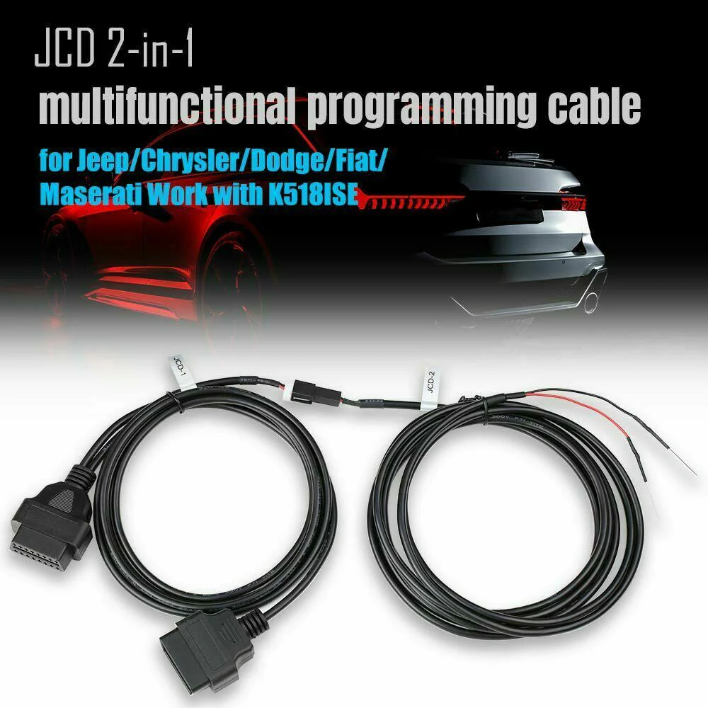 Lonsdor JCD 2-in-1 Multifunctional Programming Cable for Jeep Chrysler Dodge Fiat Maserati Questions & Answers