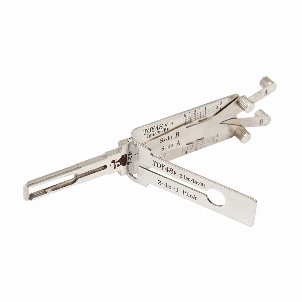 Original Lishi TOY48 2in1 Decoder and Pick for Toyota Questions & Answers