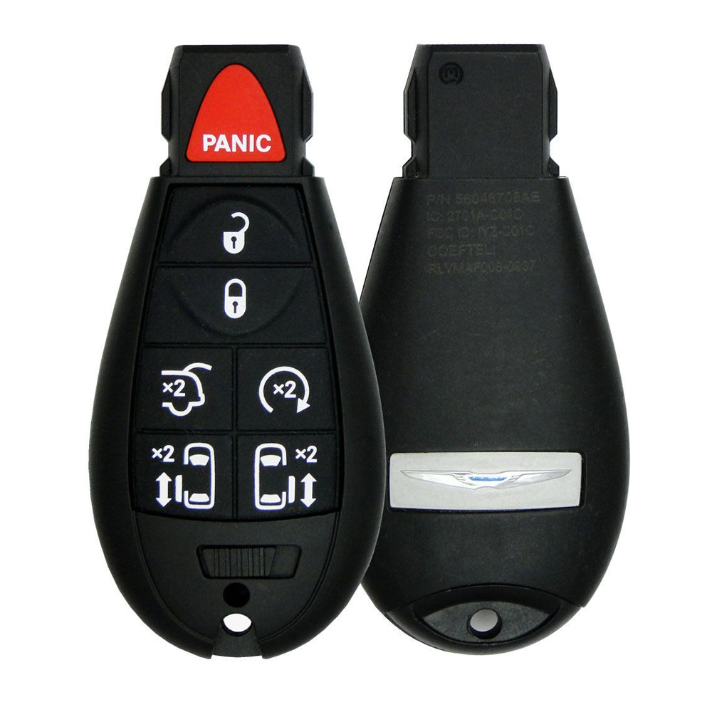 2011 - 2016 Chrysler Town & Country Smart Fobik Key 7B FCC# IYZ-C01C - 68066874AA, 56046709AG Questions & Answers
