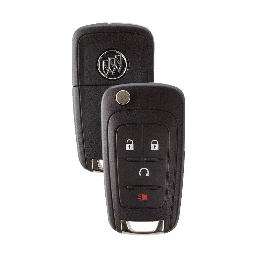 2014 - 2018 Buick Encore Flip Key Fob 4B W/ Remote Start FCC# AVL-B01T1AC - 13585814 Questions & Answers