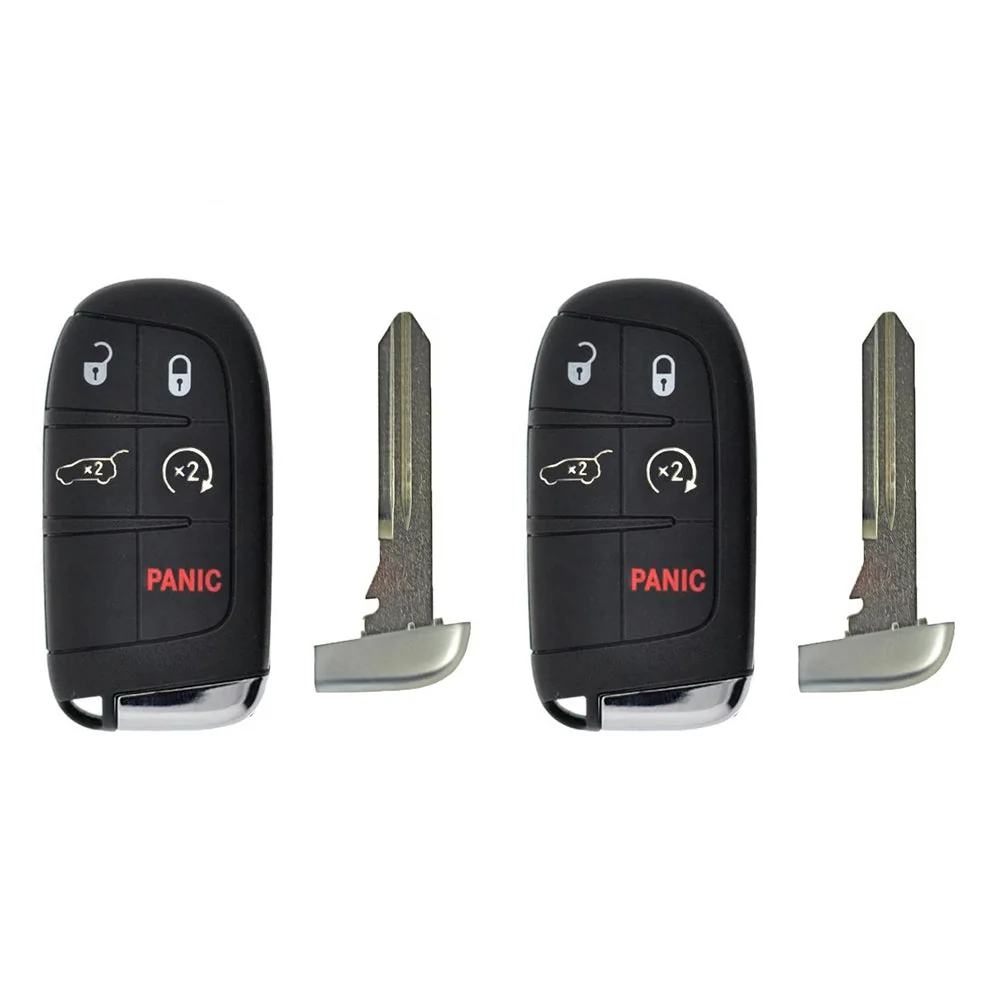 2014 - 2022 Jeep Grand Cherokee Smart Key 5B Fob FCC# M3N-40821302 (2 Pack) Questions & Answers