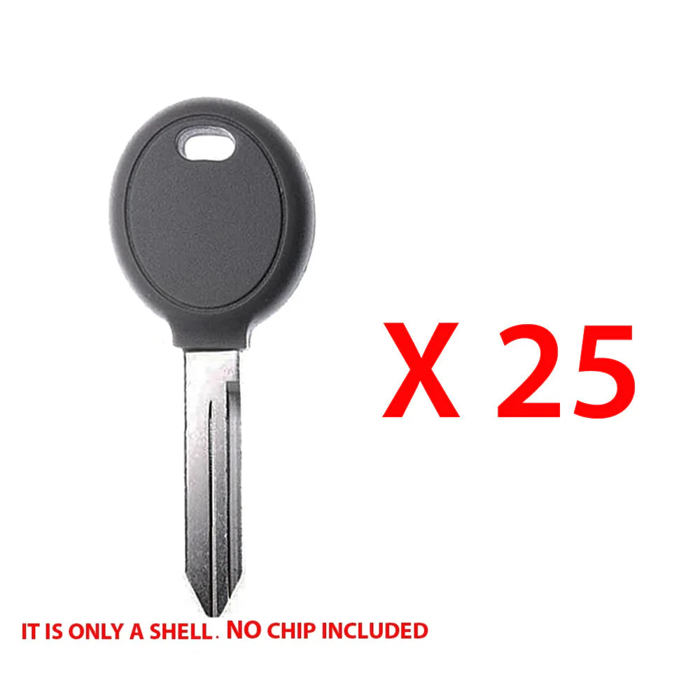 1998 - 2014 Chrysler Dodge Jeep Transponder Key Shell - Y159 (25 Pack) Questions & Answers