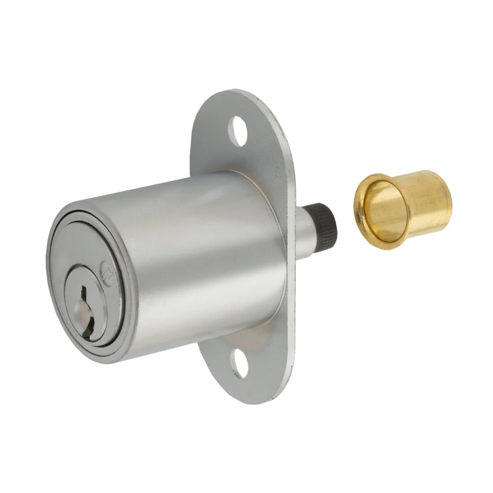 OLYMPUS LOCK - 300SD - Sliding Door Plunger Lock - N Series National - 26D - Satin Chrome - KA 915 Questions & Answers