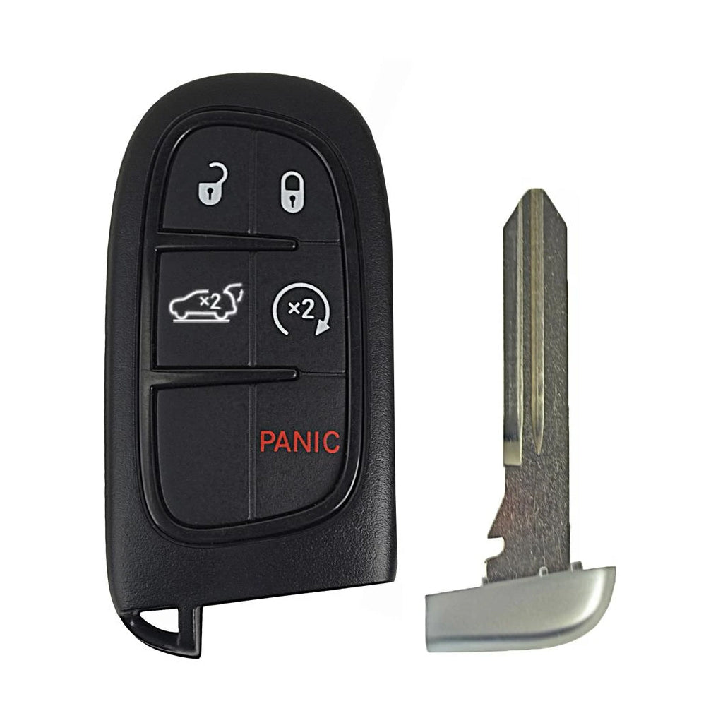 2014 - 2023 Jeep Cherokee Smart Key 5B Fob FCC# GQ4-54T - 68141580AF Questions & Answers