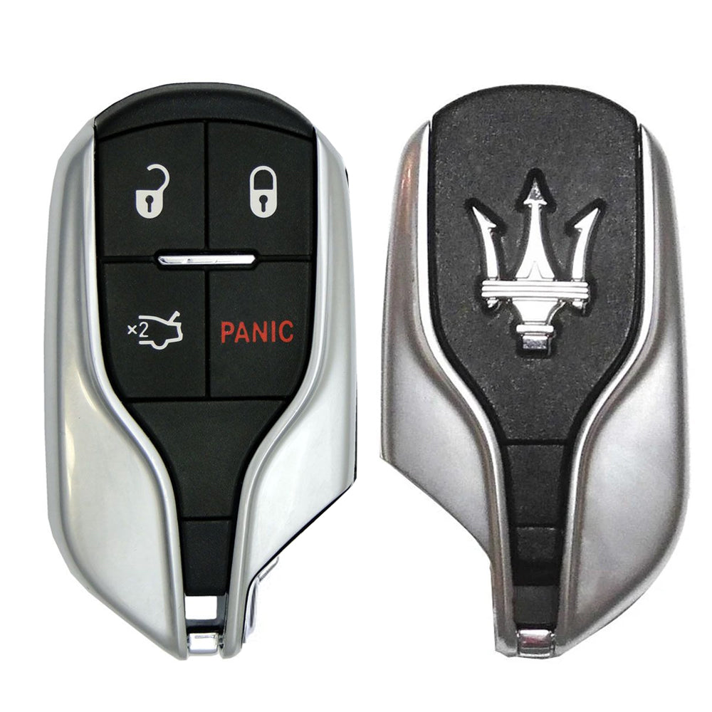 2014 - 2018 Maserati Smart Key 4B W/ Panic Fob FCC# M3N-7393490 - 5923545AG Questions & Answers